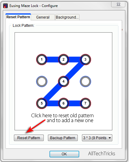 How to set Pattern Lock on Windows OS